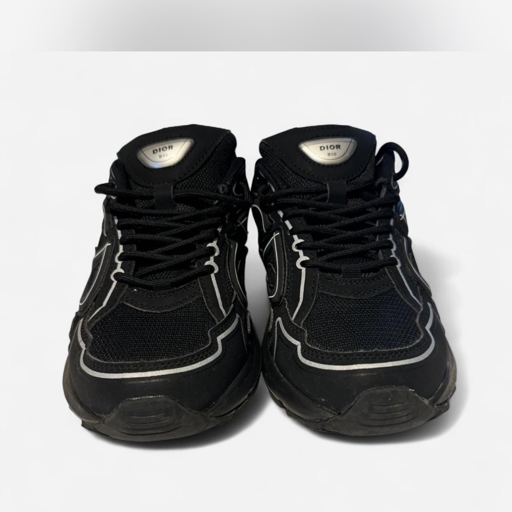 Dior Men's Black and Gray Sneakers
